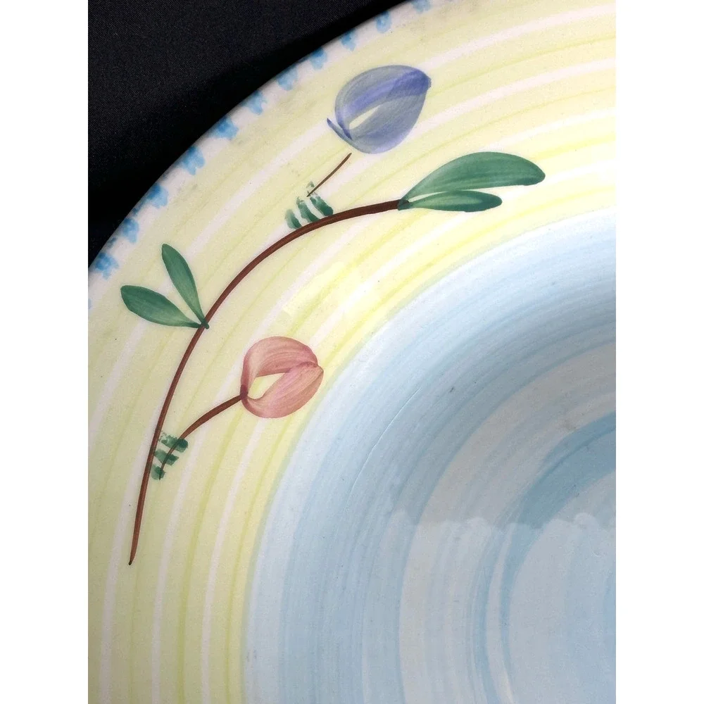 Villa Romana Hand Painted Large Pasta Salad Serving Bowl Italy-15.5